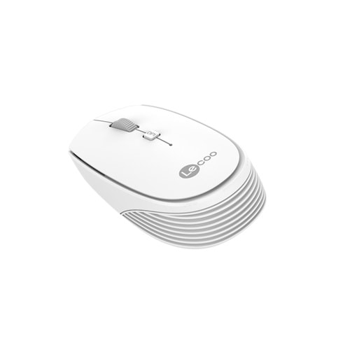 Lenovo Lecoo WS202 Kablosuz 1200DPI 4 Tuşlu Optik Mouse Beyaz