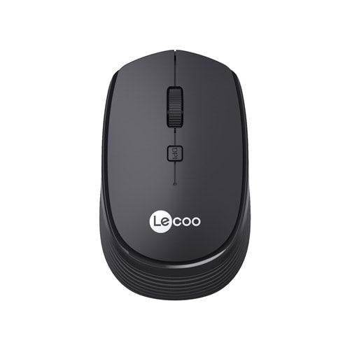 Lenovo Lecoo WS202 Kablosuz 1200DPI 4 Tuşlu Optik Mouse Siyah