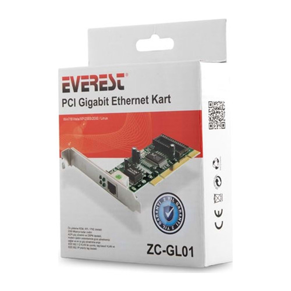 Everest Zc-Gl01 Pcı Gigabit Ethernet Kart