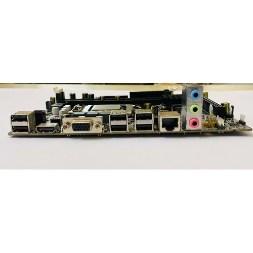 TURBOX ZX-H55M REV: 1.51 1156 PİN DDR3 1600 MHZ (İ5-650 CPU )