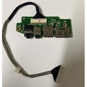 Asus N61 N61V N61VG USB e-Sata Audio Jack Board Rev:1.1 60-NXDAU1000