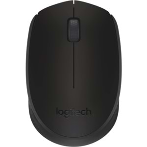 Logitech M171 Kablosuz Mouse, 2,4 GHz, USB Mini Alıcılı, Siyah