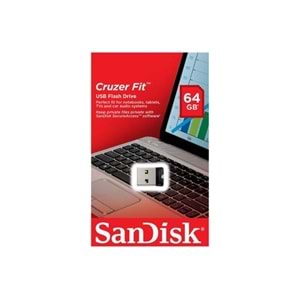 SanDisk CruzerFit 64GB USBFlash Bellek -SDCZ33-064G-G35